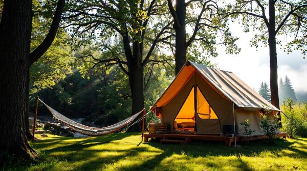 Camping de luxe : l'élégance du plein air à votre portée