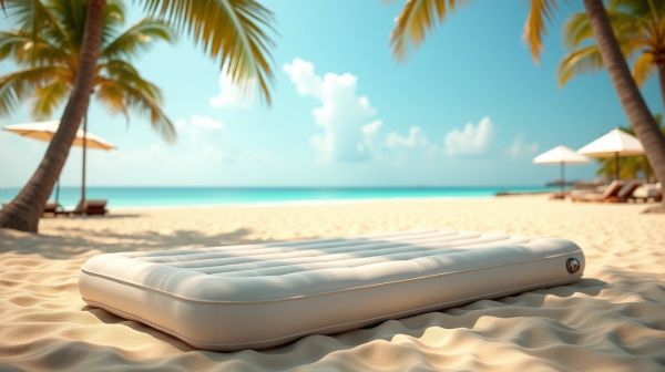 Comment choisir un matelas gonflable plage confortable et pratique