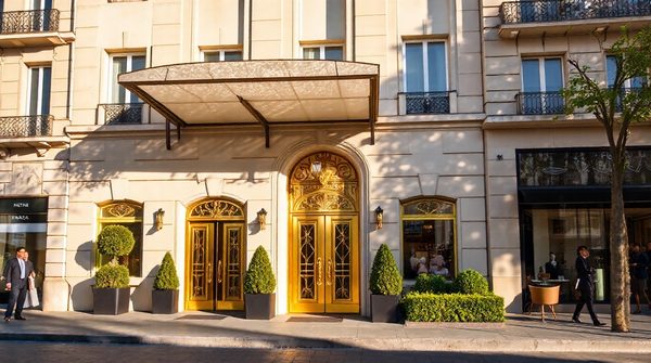 Top 5 hôtels 5 étoiles à paris : luxe, service et emplacement parfait